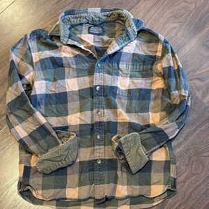 Pendleton Men's Casual Plaid Shirt - Blue and Tan